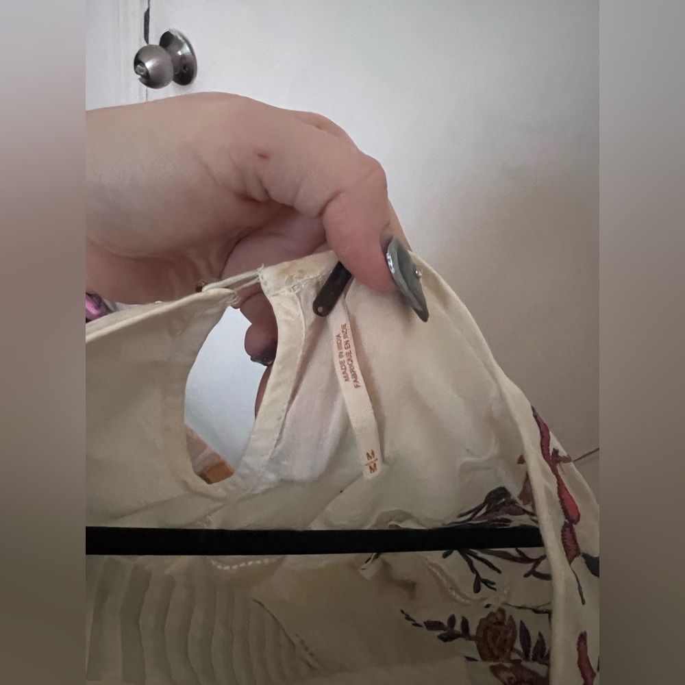 Free People Embroidered Boho Mini Dress - Picture 6 of 6